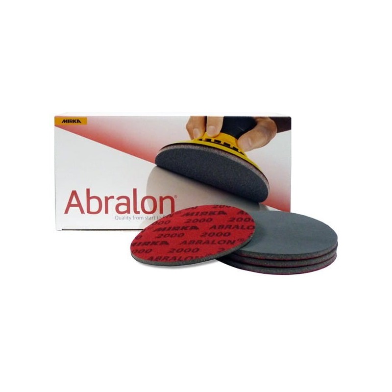 Krążek ścierny na gąbce na rzep Abralon 150mm MIRKA