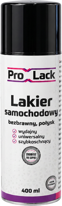 ProLack lakier bezbarwny połysk w sprayu 400 ml
